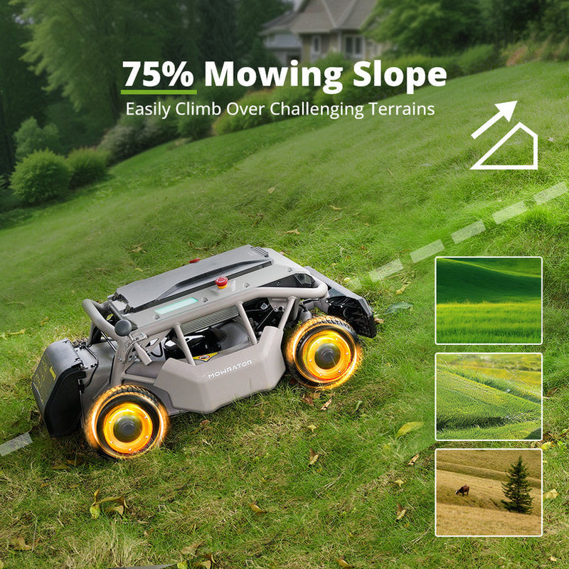 Mowrator S1 4WD Lawn Mower + 1 Year Extended Warranty
