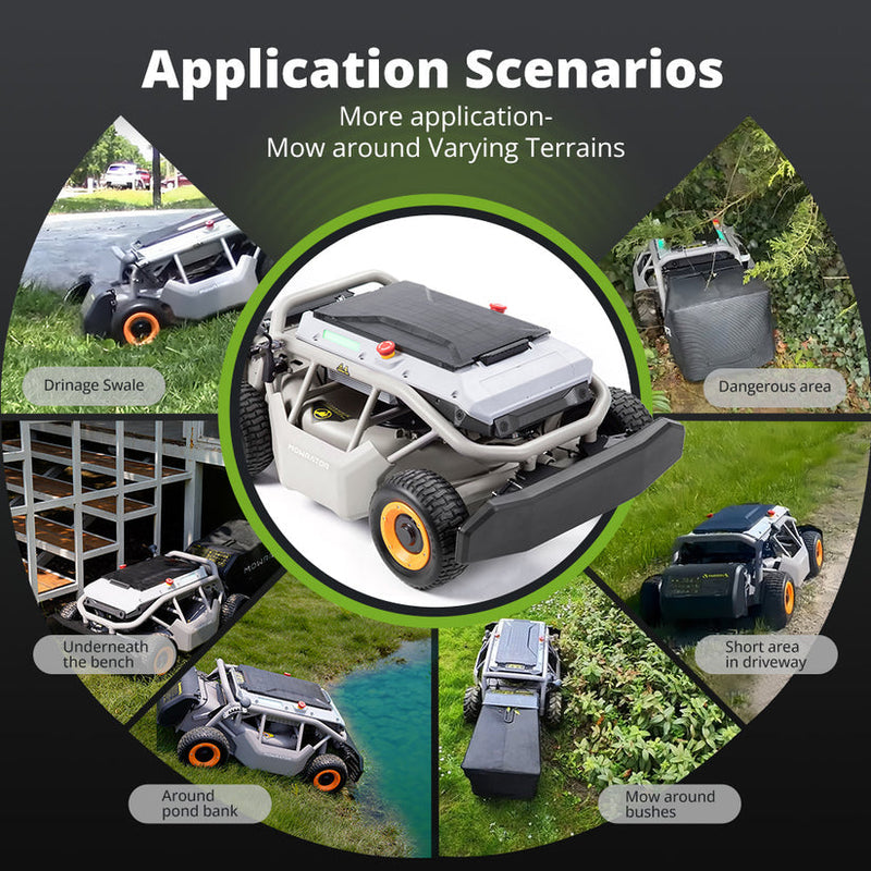 Mowrator S1 4WD Lawn Mower + 1 Year Extended Warranty