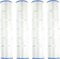 Hayward SwimClear C5030, C5025, C5020, Hayward Super-Star-Clear C5000, open w/molded gasket (Set of 4)