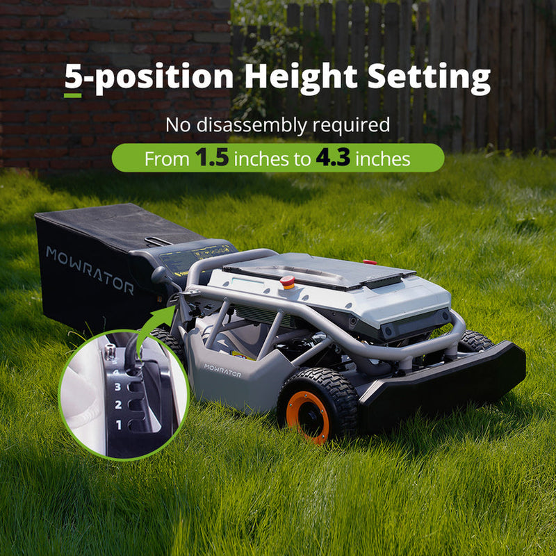 Mowrator S1 4WD Lawn Mower + 1 Year Extended Warranty