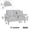 Brigette 2-Seater Mustard Velvet Sofa with Antique Brass Castor Legs