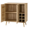 Frances Woven Rattan Drinks Cabinet, Natural