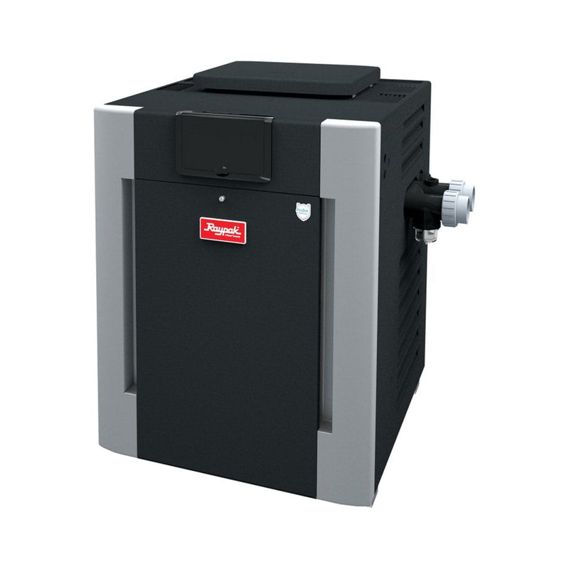 Raypak 336K BTU Natural Gas Pool Heater – Millivolt Ignition (P-R336A-MN-C / 009194)