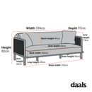 Pienza Cane Sofa Bed, Moss Green Velvet with Walnut Frame