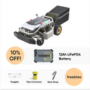 Mowrator S1 2WD Lawn Mower + Extra 12Ah Battery