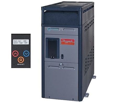 Raypak 156K BTU Propane Gas Above-Ground Pool & Spa Heater – Digital Ignition (P-R156A-EP-C)